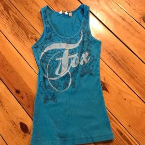 Fox tank top, size Large
